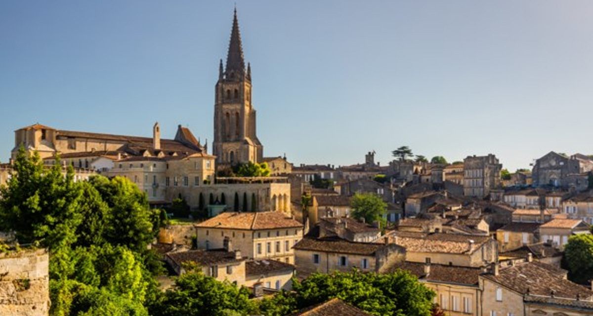 Wine town in southwest France